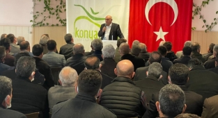BAŞKAN ERKOYUNCU ÇUMRA ŞEKER’DE ÇİFTÇİLERLE BİR ARAYA GELDİ