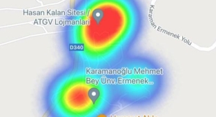 Korona Ermenek'i sarmış durumda 