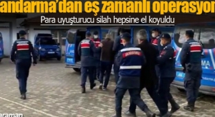 Sarıveliler'de uyuşturucu operasyonu