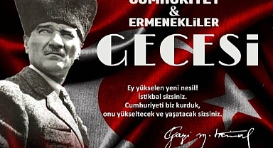  29 Ekim Ermenek'liler Gecesinde Cumhuriyet'in 99. yılı kutlanacak 