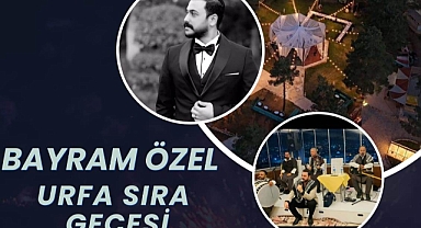 Orman Parkında Bayrama Özel Sıra Gecesi