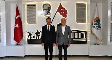 Anamur Belediye Başkanı Ermenek Belediyesini Ziyaret Etti