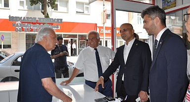 CHP MİLLETVEKİLLERİ ERMENEK'İ ZİYARET ETTİ