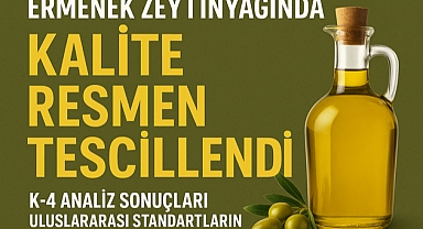 ERMENEK ZEYTİNYAĞINDA KALİTE RESMEN TESCİLLENDİ