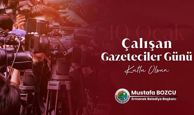 Başkan Mustafa Bozcu'nun Gazeteciler Günü Mesajı