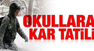 Eğitim Öğretime Kar Olmamasına Rağmen Ara Verildi