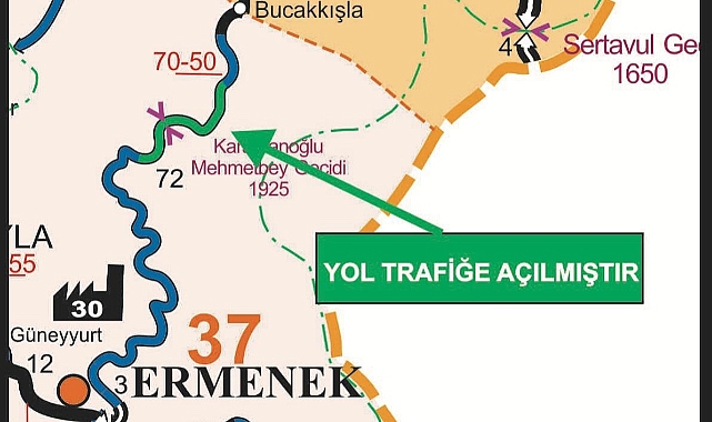 Kapalı Yol Trafiğe Açıldı