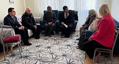 KAYMAKAM ÇAM’DAN VEFA DOLU İLK ADIM: ŞEHİT AİLELERİ VE GAZİLER UNUTULMADI