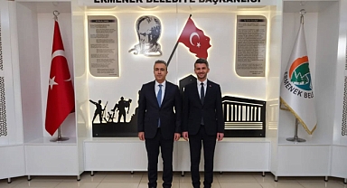 Vali Çiçek’ten Ermenek Belediyesine Ziyaret