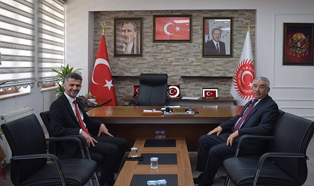 Başkan Bozcu İl Genel Meclisi Başkanını Ziyaret Etti